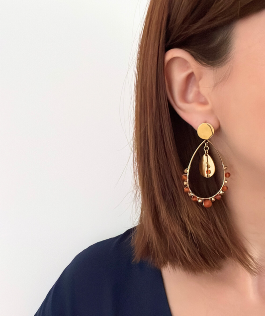 Milva - Boucles d'oreilles gouttes
