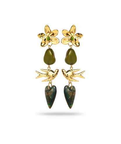 Naïs - Boucles d'oreilles pendantes