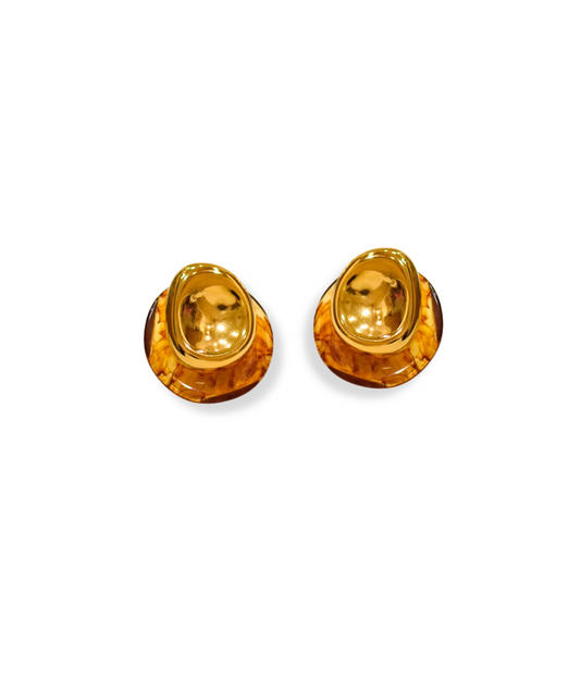Lola - Boucles d'oreilles résine