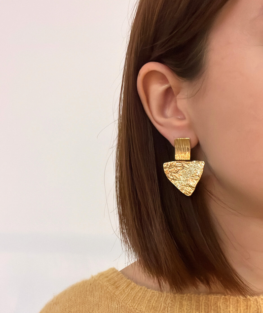 Carolina - Boucles d'oreilles triangles