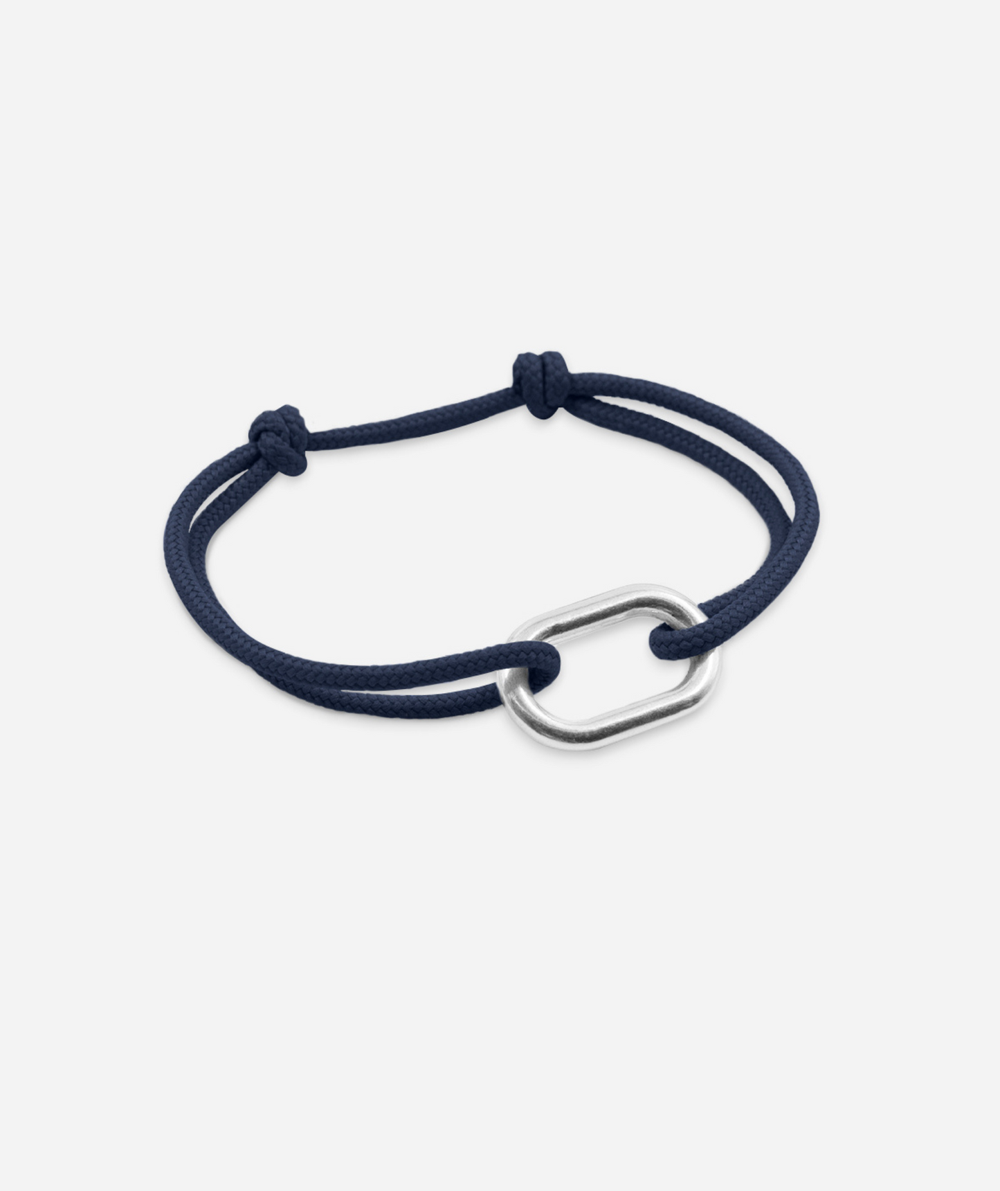 Bracelet maillon bleu marine