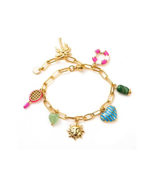 Loise multicolore - Bracelet breloques