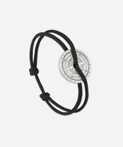 Bracelet Rose des vents noir