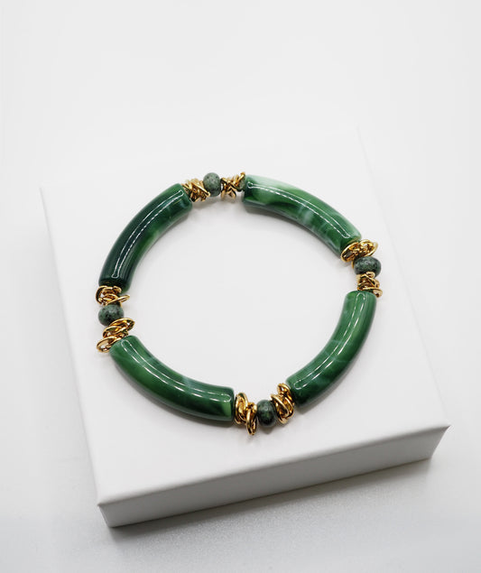 Bracelet Mélodie vert