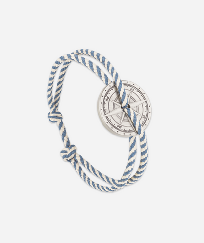 Bracelet Rose des vents bleu