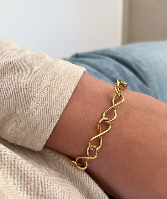 Aline - Bracelet infini