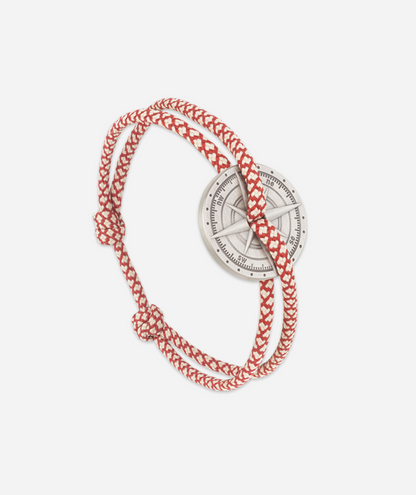 Bracelet Rose des vents rouge