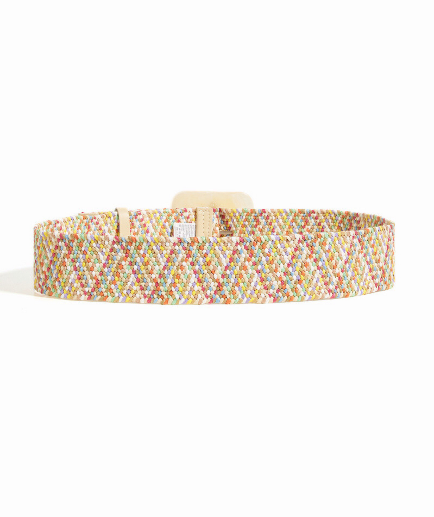 Betty multicolore - Ceinture élastique raphia