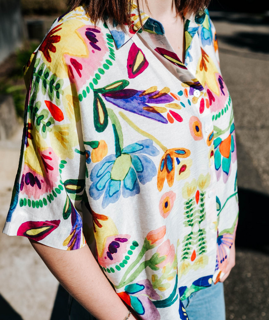 Lola - Chemise colorée