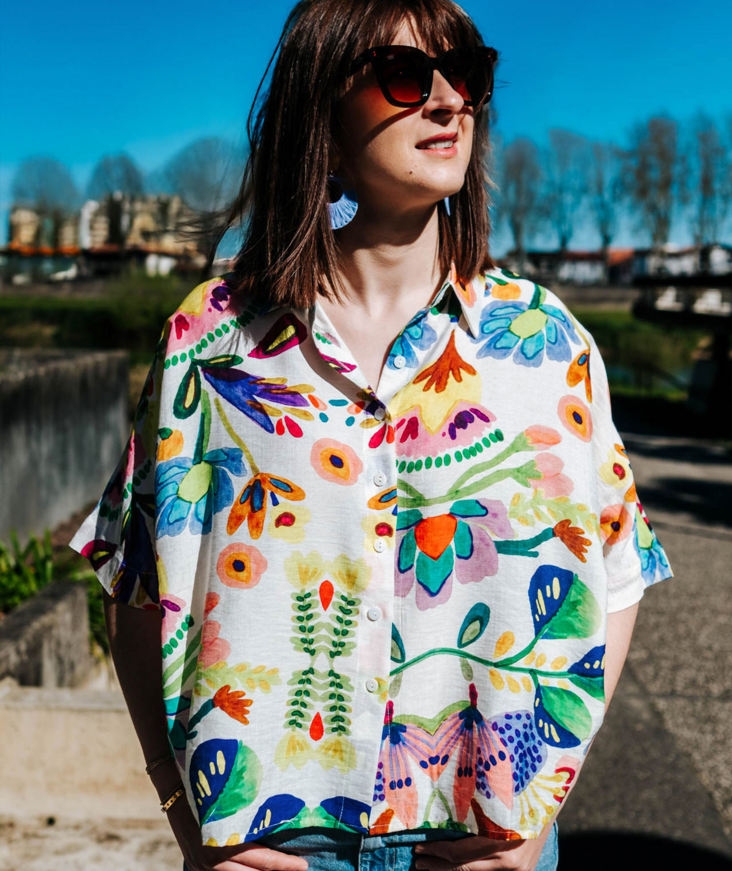 Lola - Chemise colorée