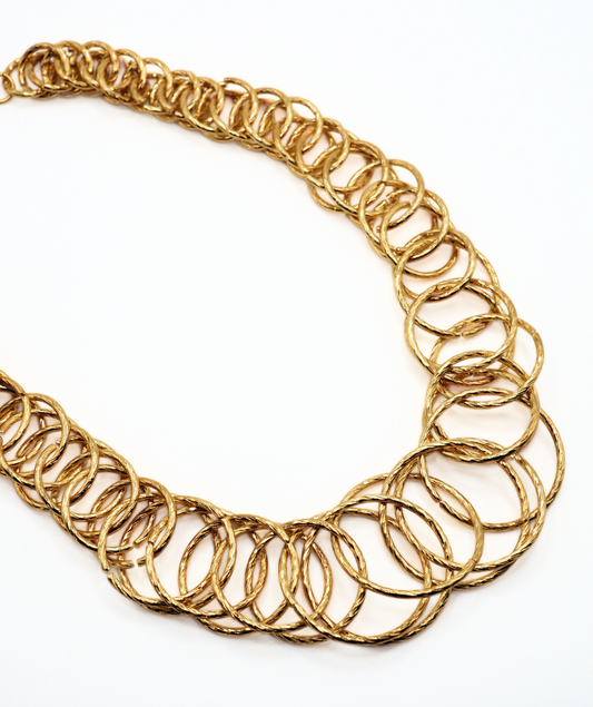 Jara - Collier anneaux original