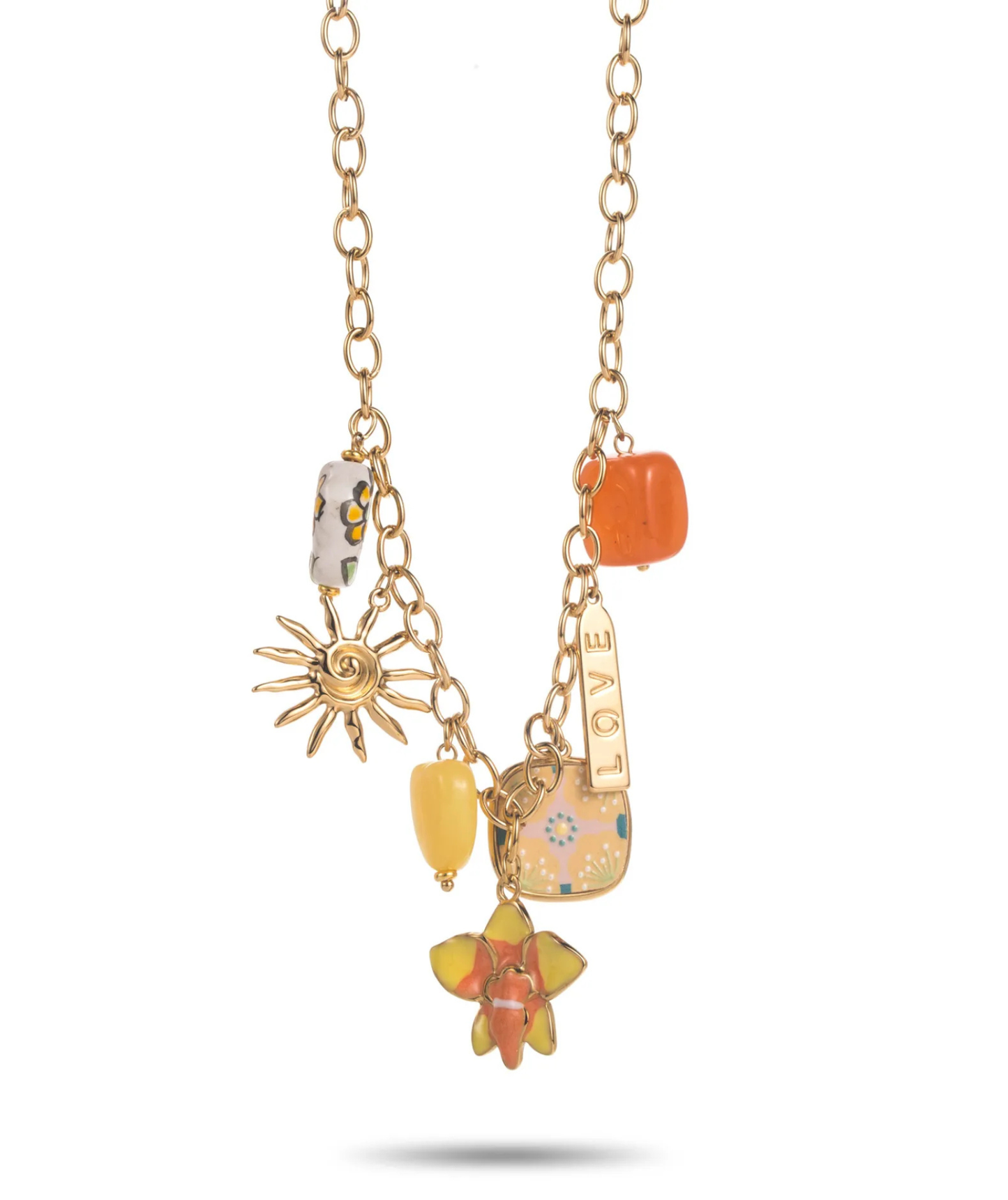 Soléa - Collier breloques