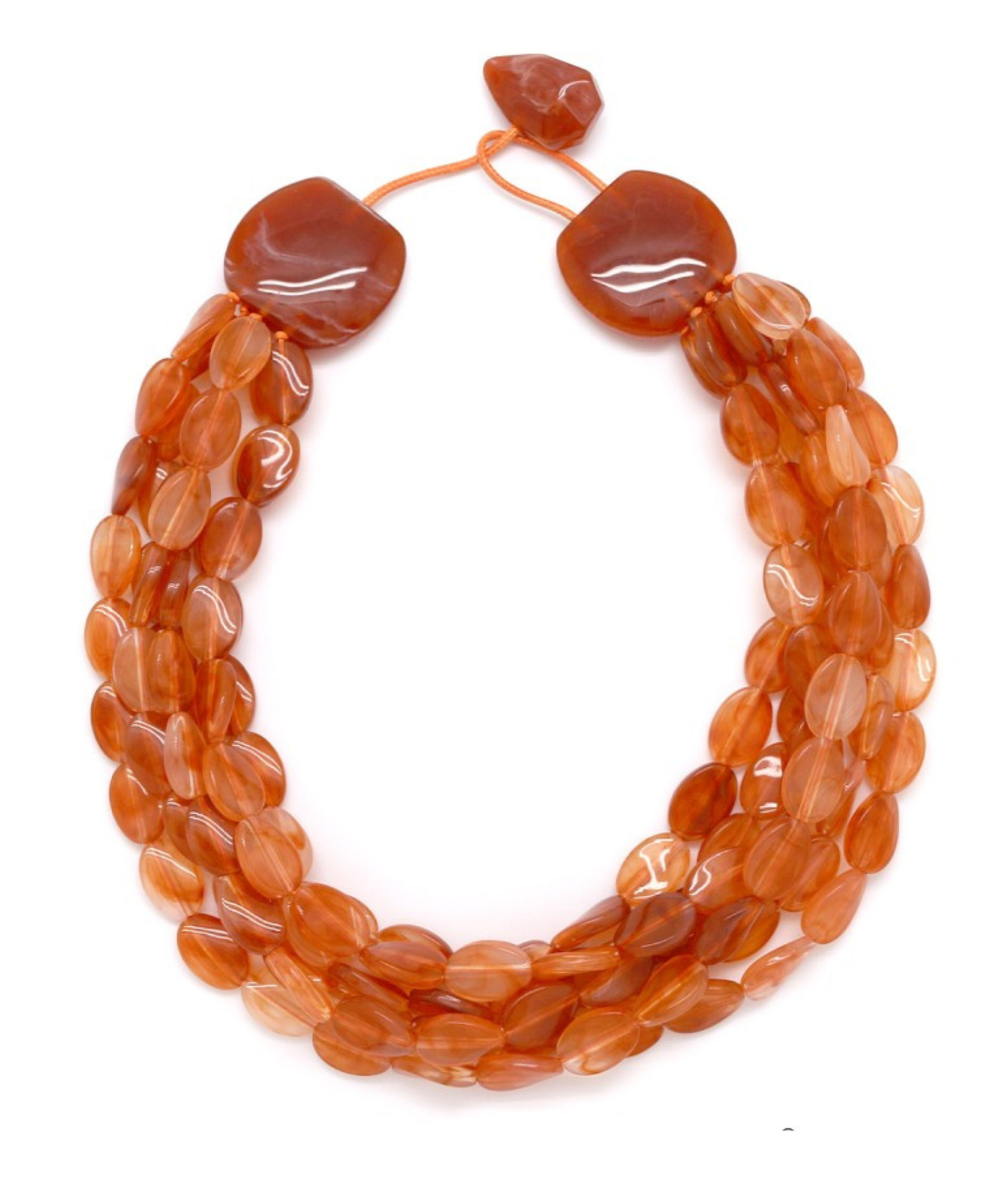 Katy orange - Collier multirangs