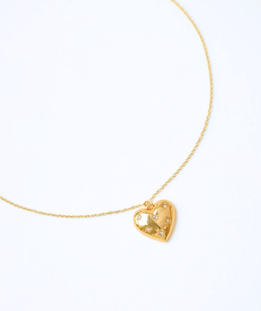 Ophélie - Collier pendentif coeur