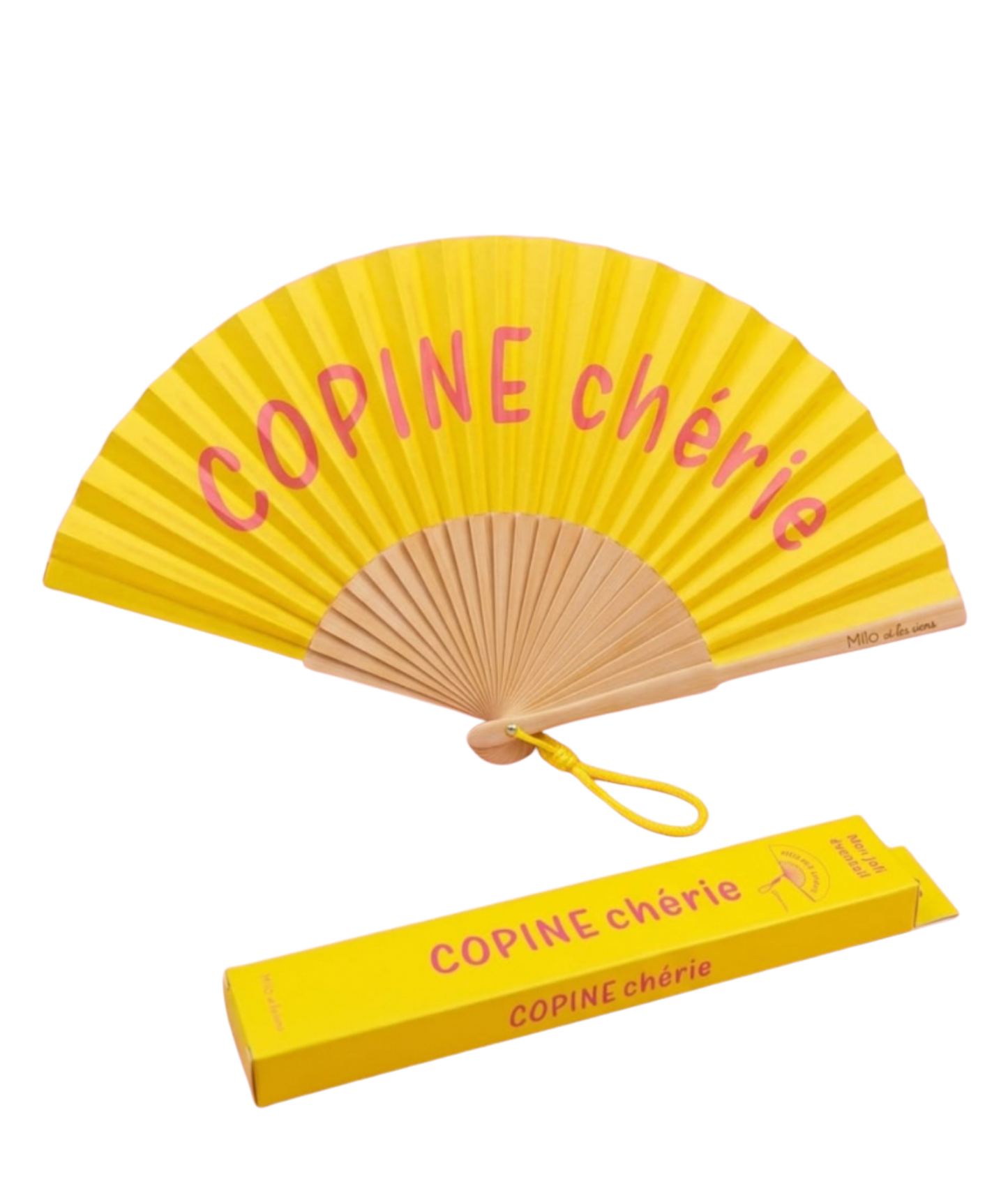 Éventail copine chérie