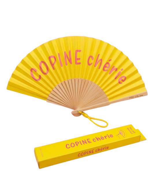 Éventail copine chérie