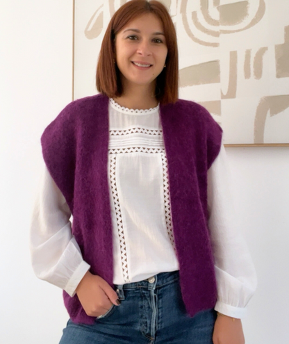 Holly violet - Gilet sans manches