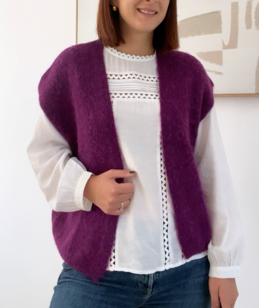 Holly violet - Gilet sans manches