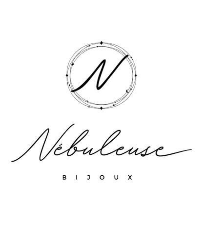 Boucle Julianne blanche - Nébuleuse bijoux