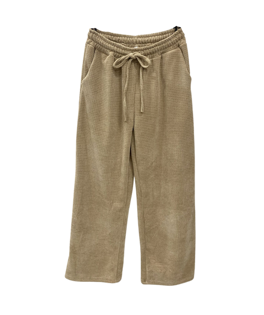 Lyna caramel - Pantalon large