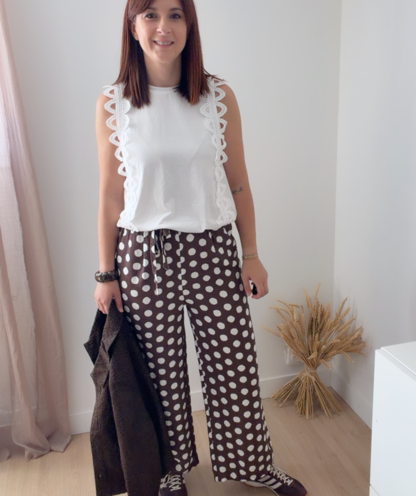 Soline - Top blanc sans manches