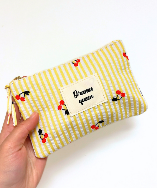 Pochette jaune Drama Queen