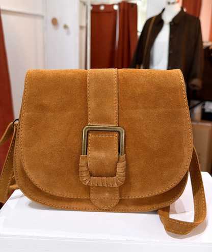 Estelle - Sac besace camel
