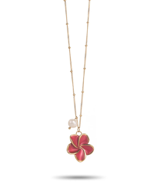 Nina - Collier long fleur