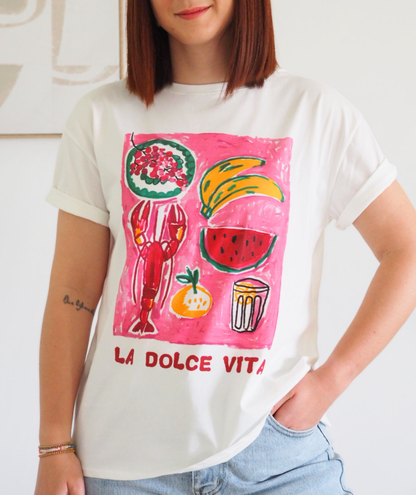 Agata - Tee-shirt coloré Dolce Vita