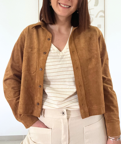 Dona - Veste courte droite